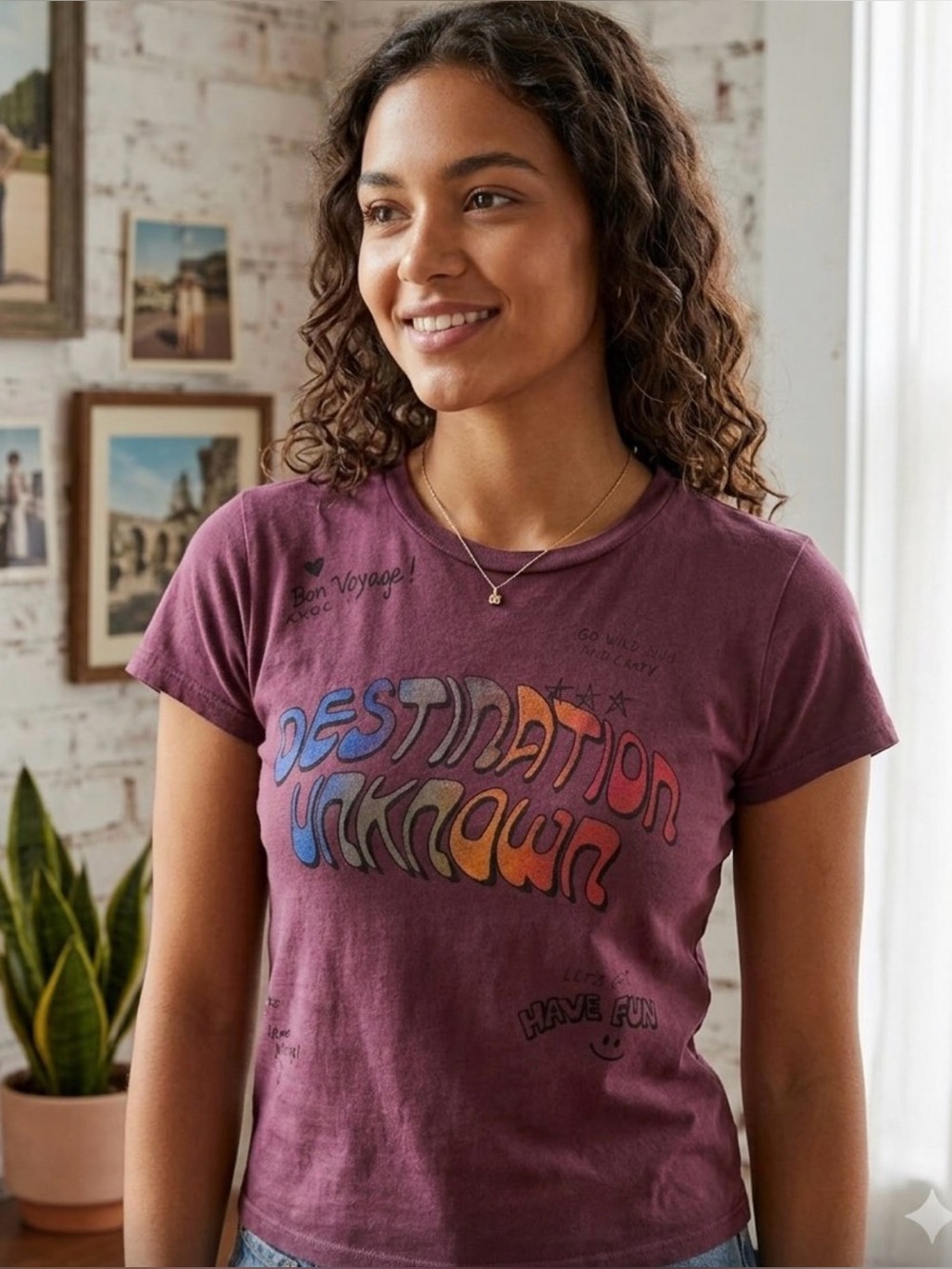 Mother Superior Graphic Tee Purple Size XS (B4)